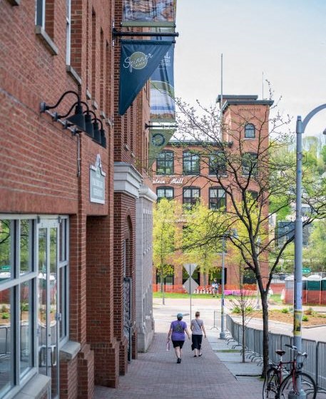 Exterior Building from Winooski Circle